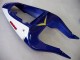 2000-2002 Suzuki GSXR1000 Motorcycle Fairings - Yellow Dark Blue White Motul Corona UK