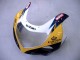 2000-2002 Suzuki GSXR1000 Motorcycle Fairings - Yellow Dark Blue White Motul Corona UK