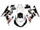 2000-2002 Suzuki GSXR1000 Motorcycle Fairings - White Glossy Black Red UK