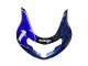 2000-2002 Suzuki GSXR1000 Motorcycle Fairings - Blue White Silver Castrol Dunlop UK