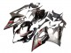 2005-2006 Suzuki GSXR 1000 Motorcycle Fairing - Silver Black Red UK
