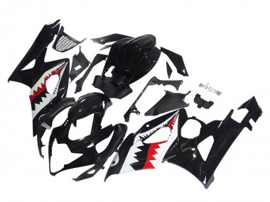 Buy 2005-2006 Suzuki GSXR 1000 Motorcycle Fairings - Glossy Black Red White Shark UK