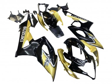 Buy 2005-2006 Suzuki GSXR 1000 Motorcycle Fairings - Black Gold UK