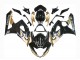 2005-2006 Suzuki GSXR 1000 Motorcycle Fairings - Black Gold UK