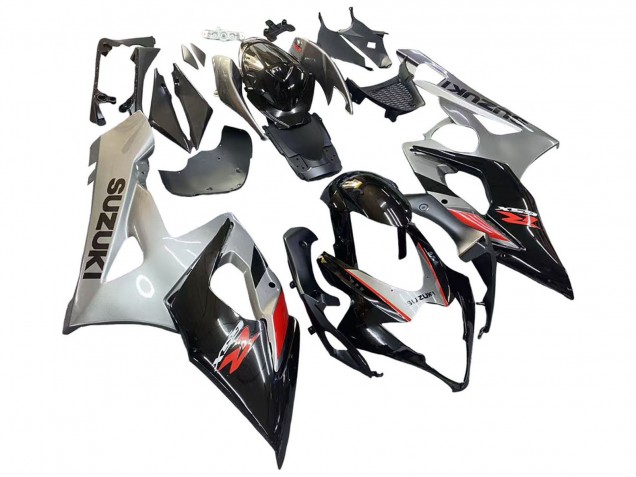 2005-2006 Suzuki GSXR 1000 Motorcycle Fairing - Black Grey Red UK