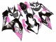 2005-2006 Suzuki GSXR 1000 Motorcycle Fairings - Glossy Black Pink UK