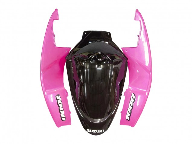 2005-2006 Suzuki GSXR 1000 Motorcycle Fairings - Glossy Black Pink UK