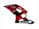 2005-2006 Suzuki GSXR 1000 Motorcycle Fairings - Red Glossy Black UK
