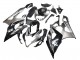 2005-2006 Suzuki GSXR 1000 Motorcycle Fairings - Glossy Black Grey UK