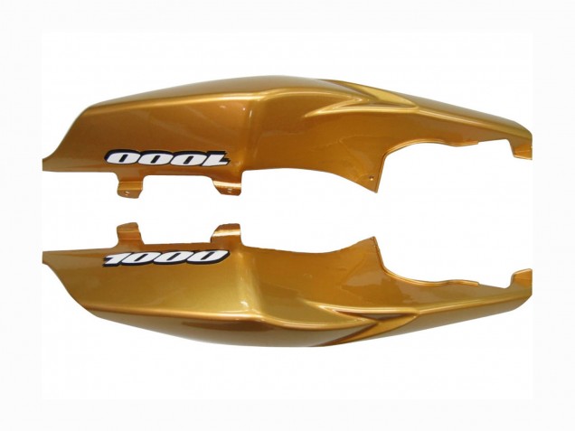 2007-2008 Suzuki GSXR 1000 Motorcycle Fairings - Gold Black Silver Decal UK