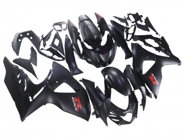 Buy 2007-2008 Suzuki GSXR 1000 Motorcycle Fairings - Matte Black Red Decal UK