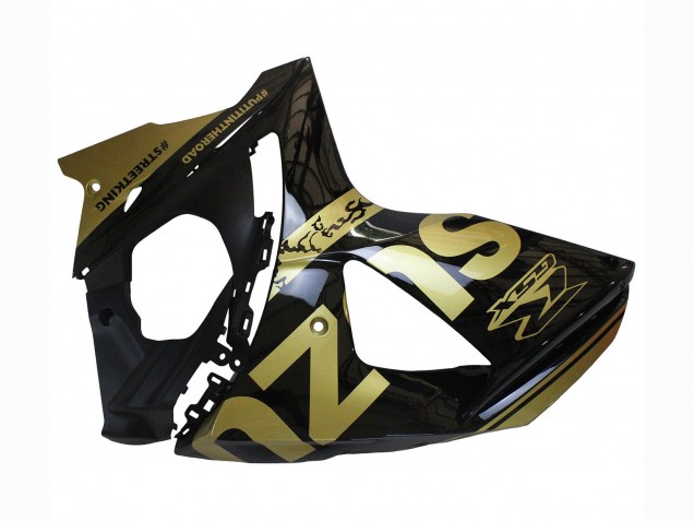 2009-2016 Suzuki GSXR 1000 Motorcycle Fairings - Glossy Black Gold UK