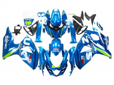 Buy 2009-2016 Suzuki GSXR 1000 Motorcycle Fairings - Light Blue Green Motul 29 Ecstar UK