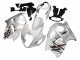 1996-2007 Suzuki GSXR 1300 Hayabusa Motorcycle Fairings - White Silver Hayabusa UK