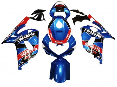 Buy 2001-2003 Suzuki GSXR 600 / GSXR 750 Motorcycle Fairings - Blue Red Racing UK