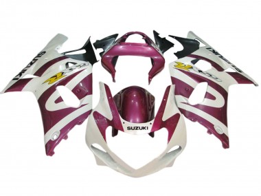 Buy 2001-2003 Suzuki GSXR 600 / GSXR 750 Motorcycle Fairings - White Pink Yellow UK