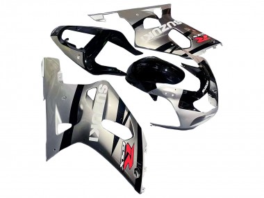 Buy 2001-2003 Suzuki GSXR 600 / GSXR 750 Motorcycle Fairing - Silver Glossy Black Red UK
