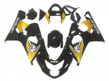 Buy 2001-2003 Suzuki GSXR 600 / GSXR 750 Motorcycle Fairings - Yellow Glossy Black UK