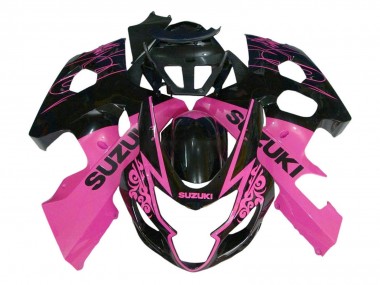 Buy 2004-2005 Suzuki GSXR 600 / GSXR 750 Motorcycle Fairing - Pink Glossy Black UK