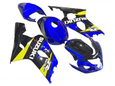 Buy 2004-2005 Suzuki GSXR 600 / GSXR 750 Motorcycle Fairings - Blue Yellow Black UK