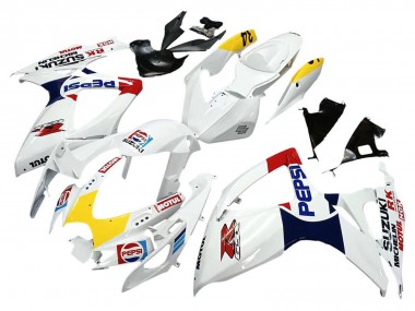 Buy 2006-2007 Suzuki GSXR 600 / GSXR 750 Motorcycle Fairings - White Red Yellow Motul UK