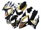 2006-2007 Suzuki GSXR 600 / GSXR 750 Motorcycle Fairings - Gold Glossy Black Red UK