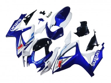 Buy 2006-2007 Suzuki GSXR 600 / GSXR 750 Motorcycle Fairings - White Blue Glossy Black Red UK
