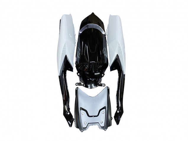 2008-2010 Suzuki GSXR 600 / GSXR 750 Motorcycle Fairing - White Black UK