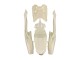 2008-2010 Suzuki GSXR 600 / GSXR 750 Motorcycle Fairings - Cream White Red Black UK