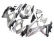 2008-2010 Suzuki GSXR 600 / GSXR 750 Motorcycle Fairings - Silver Matte Black UK