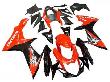 Buy 2011-2024 Suzuki GSXR 600 / GSXR 750 Motorcycle Fairings Kits - Red Glossy Black UK