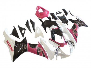 Buy 2011-2024 Suzuki GSXR 600 / GSXR 750 Motorcycle Fairings - White Pink Black Corona UK