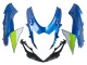 2011-2024 Suzuki GSXR 600 / GSXR 750 Motorcycle Fairings - Blue Red UK