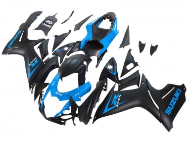Buy 2011-2024 Suzuki GSXR 600 / GSXR 750 Motorcycle Fairing - Blue Matte Black UK