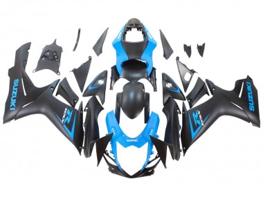 Buy 2011-2024 Suzuki GSXR 600 / GSXR 750 Motorcycle Fairing - Blue Matte Black UK