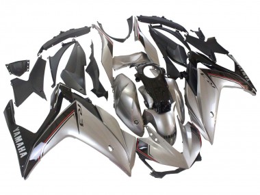 Buy 2015-2018 Yamaha YZF R3/R25 Motorcycle Fairings - Silver Black UK
