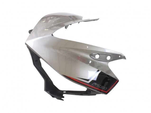 2015-2018 Yamaha YZF R3/R25 Motorcycle Fairings - Silver Black UK
