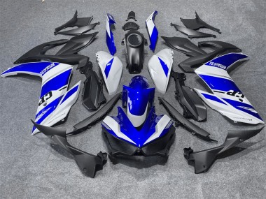 Buy 2015-2018 Yamaha YZF R3/R25 Motorcycle Fairings - White Blue UK
