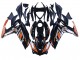 2015-2018 Yamaha YZF R3/R25 Motorcycle Fairings - Blue Orange Silver Yamalube UK