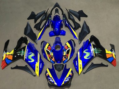 Buy 2015-2018 Yamaha YZF R3/R25 Motorcycle Fairings - Blue Yellow Red Black Green Monster UK