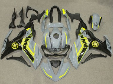 Buy 2015-2018 Yamaha YZF R3/R25 Motorcycle Fairings - Nardo Grey Yellow Black UK