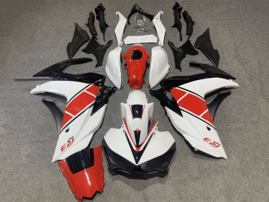 Buy 2015-2018 Yamaha YZF R3/R25 Motorcycle Fairing - White Red Black UK