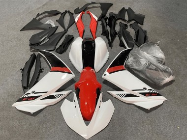 Buy 2015-2018 Yamaha YZF R3/R25 Motorcycle Fairing Kits - White Red Black UK