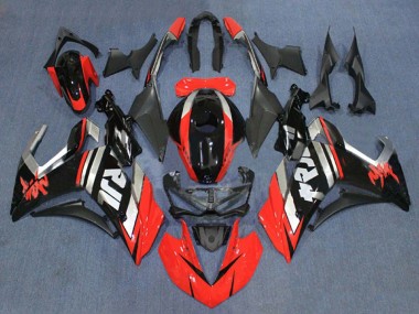 Buy 2015-2018 Yamaha YZF R3/R25 Motorcycle Fairings - Red Silver Glossy Black UK