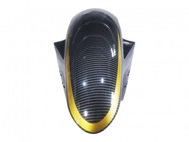 2019-2021 Yamaha YZF R3/R25 Motorcycle Fairings - Gold Black Carbon Fiber UK