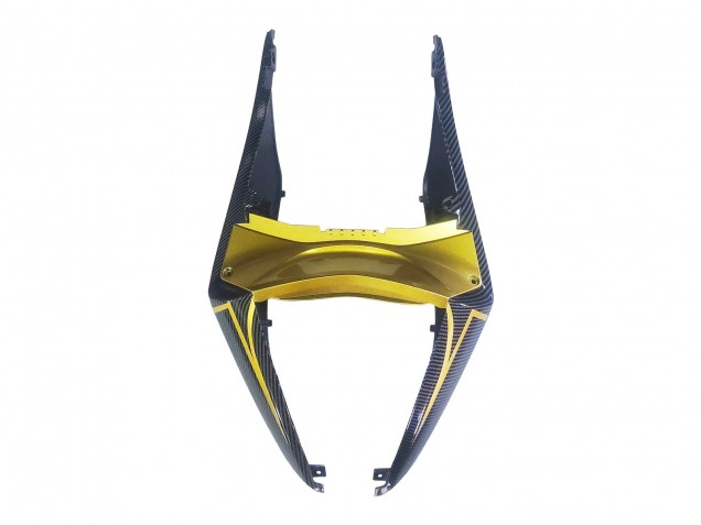 2019-2021 Yamaha YZF R3/R25 Motorcycle Fairings - Gold Black Carbon Fiber UK