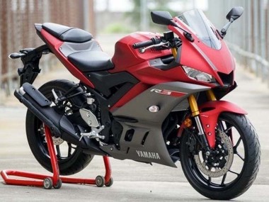 Buy 2019-2021 Yamaha YZF R3/R25 Motorcycle Fairings - Red Grey UK