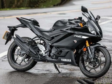 Buy 2019-2021 Yamaha YZF R3/R25 Motorcycle Fairings - Matte Black Silver UK