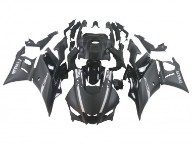 Buy 2019-2021 Yamaha YZF R3/R25 Motorcycle Fairings - Matte Black Silver UK