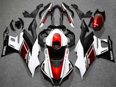 Buy 2019-2021 Yamaha YZF R3/R25 Motorcycle Fairings - White Red Black UK
